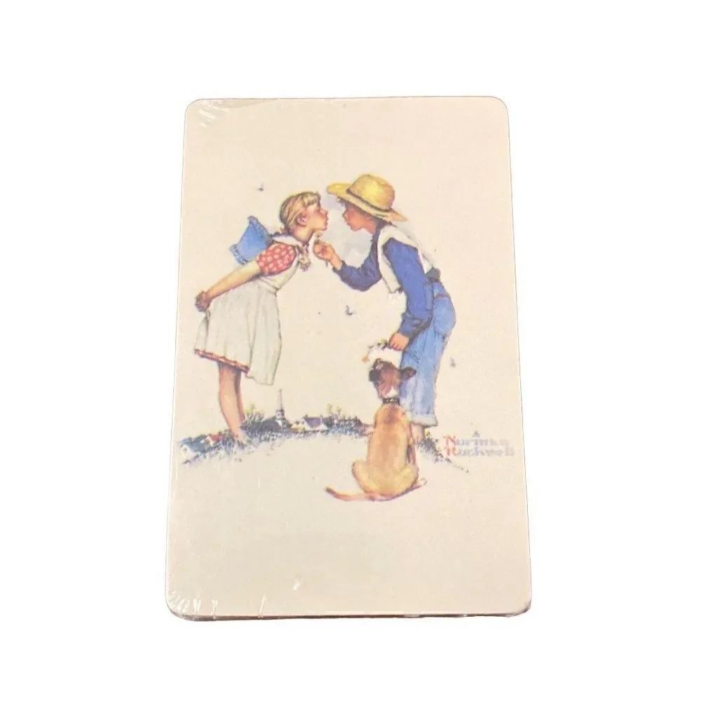 NEW Norman Rockwell Playing Cards Beguiling Buttercup FACTORY SEALED